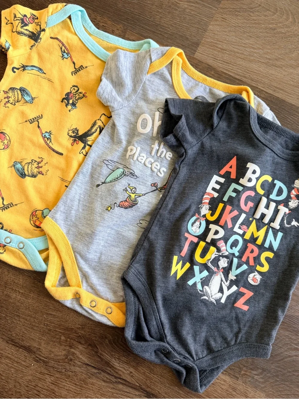 CAT & JACK | DR SEUSS | Baby Bundle | Onesies Romper Set | 7 Piece Lot